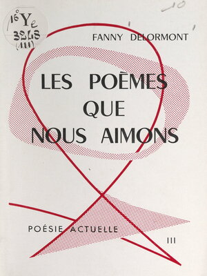 cover image of Les poèmes que nous aimons
